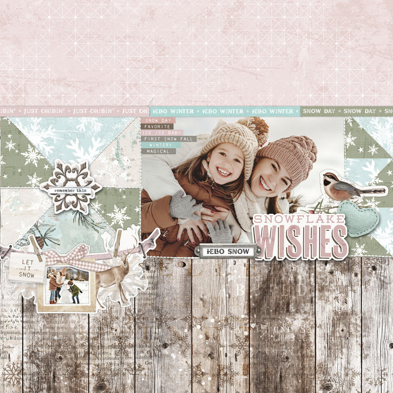 Simple Stories - Simple Vintage Winter Woods - Sticker Book