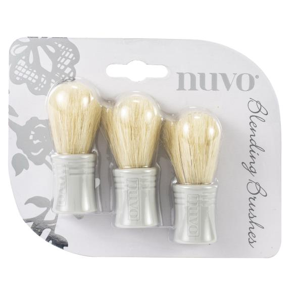 Nuvo - Blending Brushes - 3/Pkg