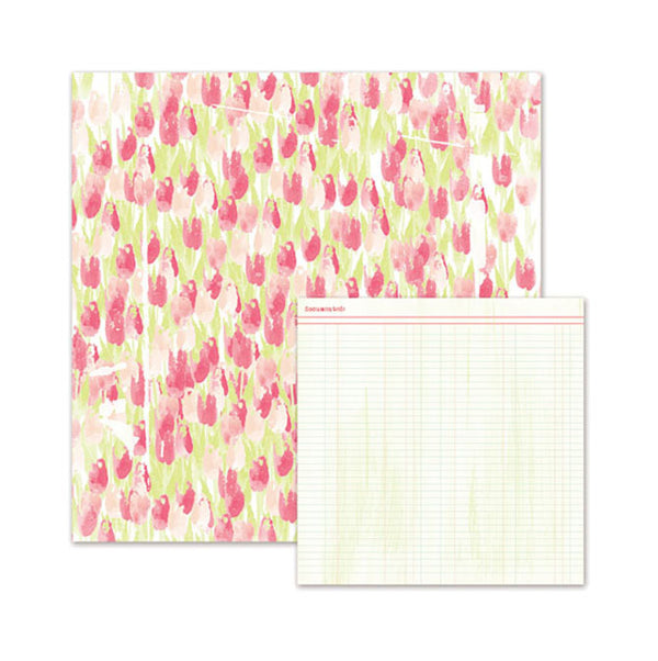 We Are Memory Keepers - 12X12 PAPER LOVE NOTES TULIP