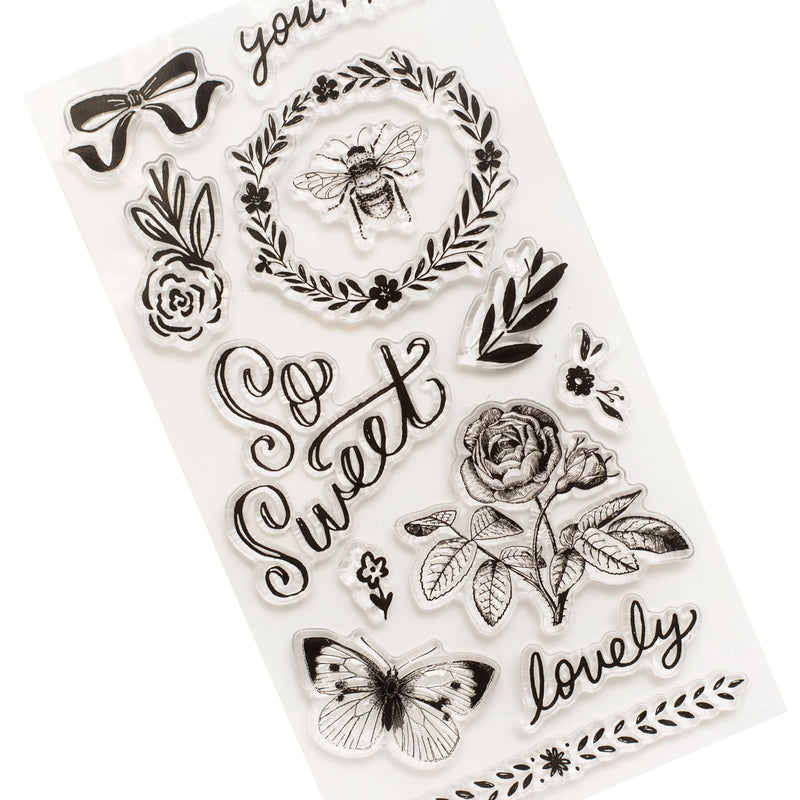 MAGGIE HOLMES - MARIGOLD - ACRYLIC STAMP (13 PIECE)