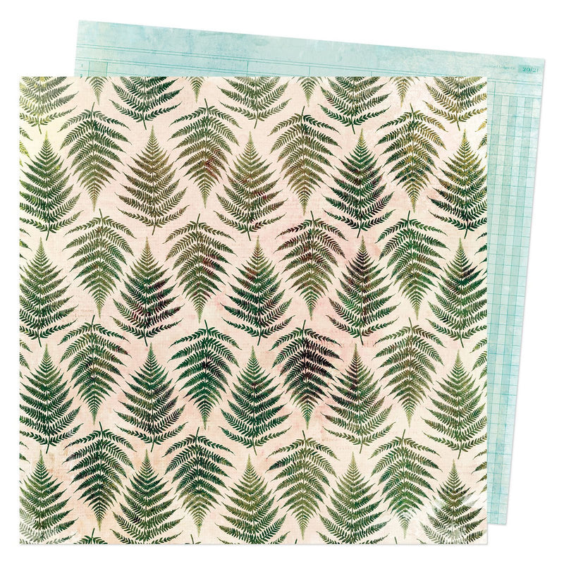 VICKI BOUTIN - FERNWOOD - 12 X 12 PATTERNED PAPER - FERNWOOD