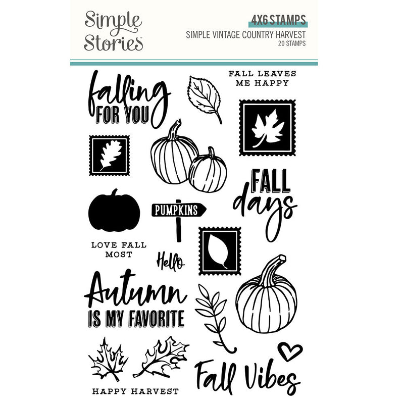 Simple Stories - Simple Vintage Country Harvest - Stamps