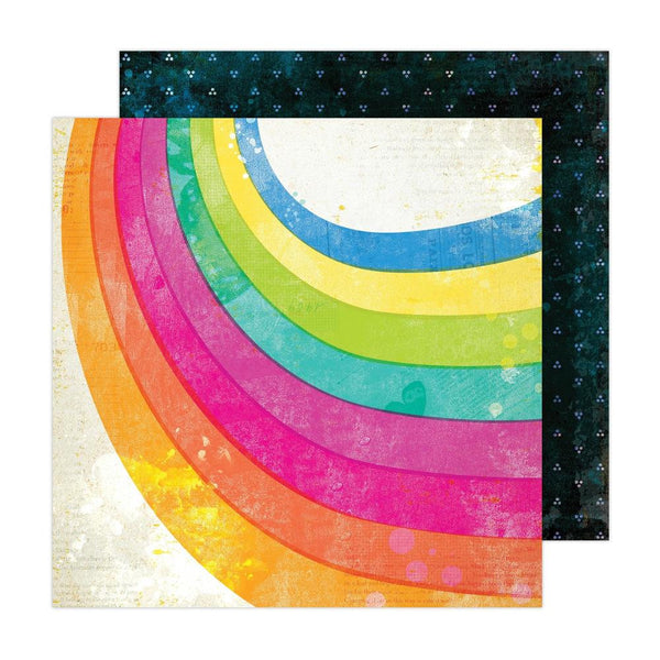 Vicki Boutin - Sweet Rush Collection - 12 x 12 - Rainbow Swirl