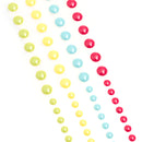 BO BUNNY - BOTANICAL JOURNAL - ENAMEL DOTS (56 PIECE)