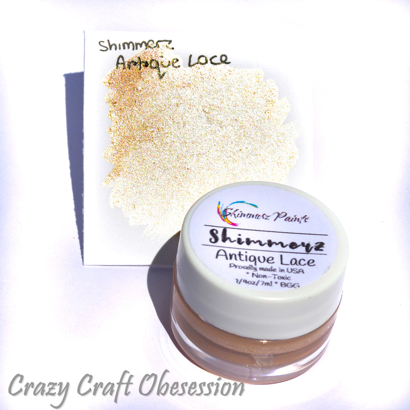 Shimmerz Paints - Shimmerz - Antique Lace