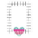 Simple Stories - Heart Eyes - Chipboard Frames