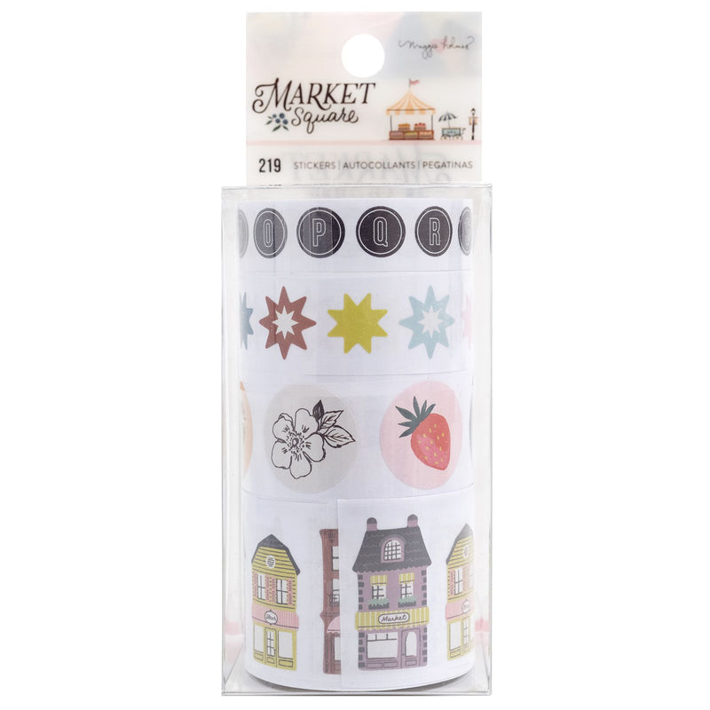 Maggie Holmes - Market Square - STICKER ROLLS - 4 ROLLS (218 PIECE)