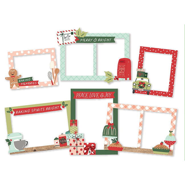 Simple Stories - Baking Spirits Bright - Chipboard Frames