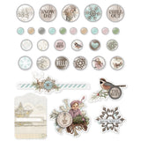 Simple Stories - Simple Vintage Winter Woods - Decorative Brads