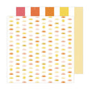 Heidi Swapp - Sun Chaser - 12 x 12 Double Sided Paper - Sunshine