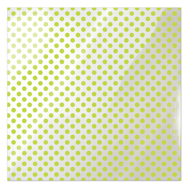 We Are Memory Keepers - 12X12 ACETATE GREEN DOT