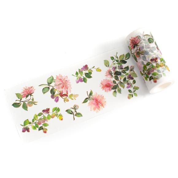 PinkFresh Studio - Washi Tape 4"X11yd - Dahlia