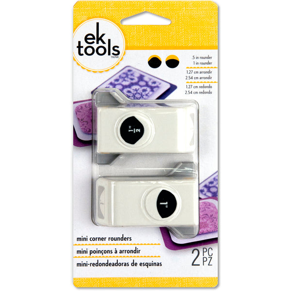 EK TOOLS - PUNCH - MINI - CORNER ROUNDER (2 PIECE)