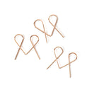 Heidi Swapp - Sun Chaser - Heart Shaped Paper Clips - Rose Gold