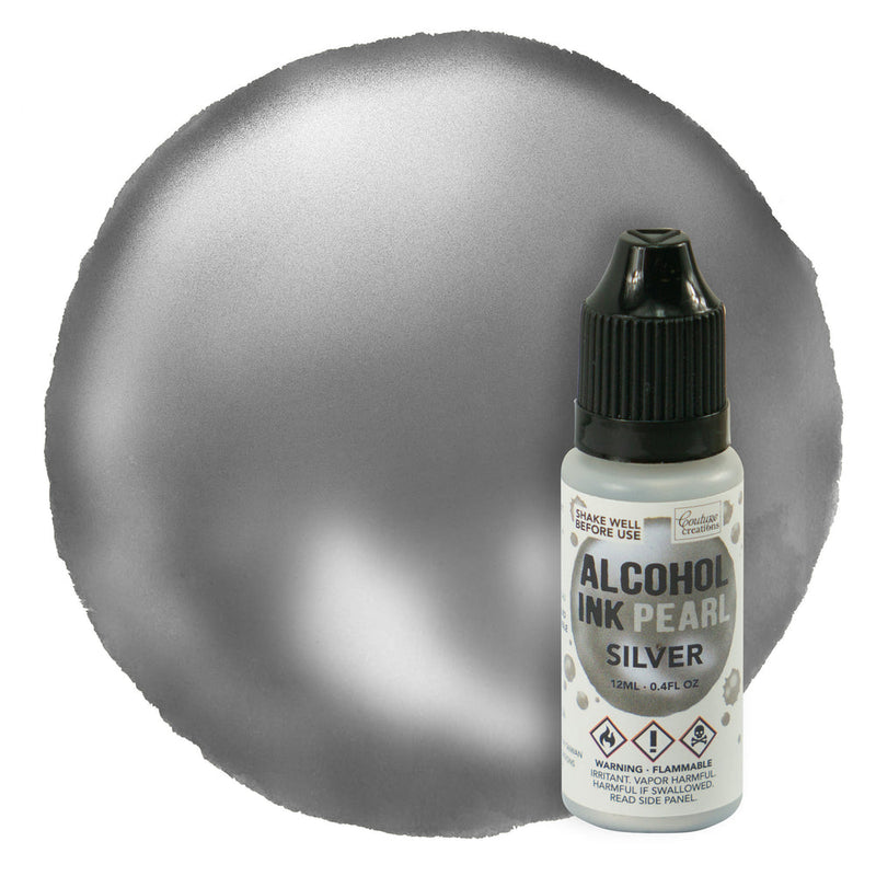 Couture Creations - Alcohol Ink 12ml - Silver Pearl