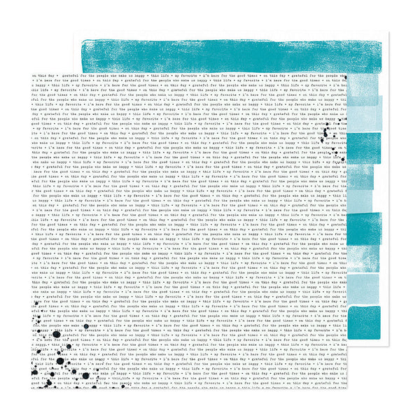 Vicki Boutin - Print Shop - 12 x 12 Double Sided Paper - Typeset