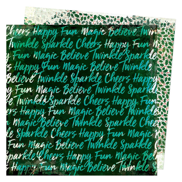 VICKI BOUTIN - WARM WISHES - 12 X 12 PAPER - BELIEVE IN MAGIC