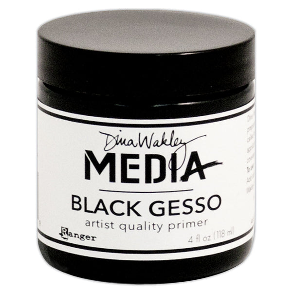 Dina Wakley - Media Gesso Black (118ml)