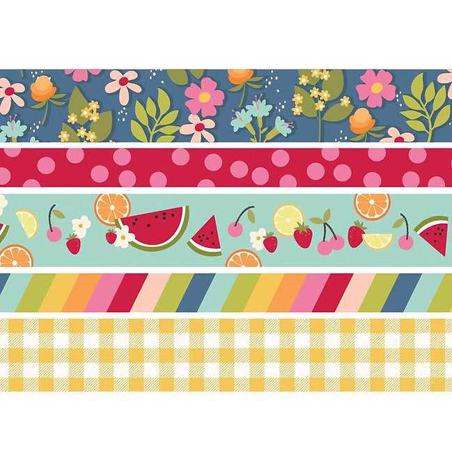 Simple Stories - Summer Lovin - Washi Tape 5/Pkg