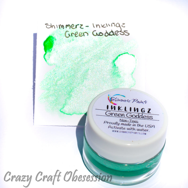 Shimmerz Paints - Inklingz - Green Goddess