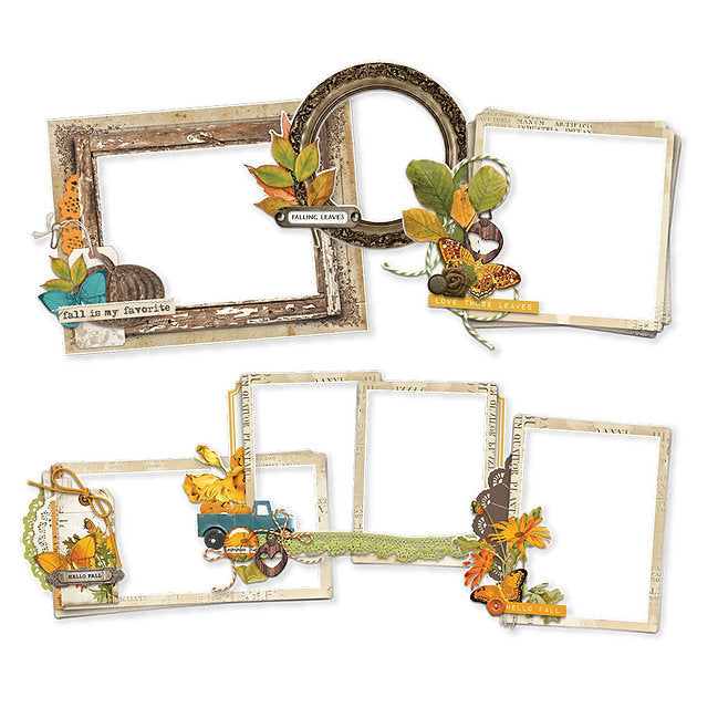 Simple Stories - Simple Vintage Country Harvest - Chipboard Frames