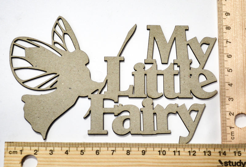 2 Crafty Chipboard - My Little Fairy