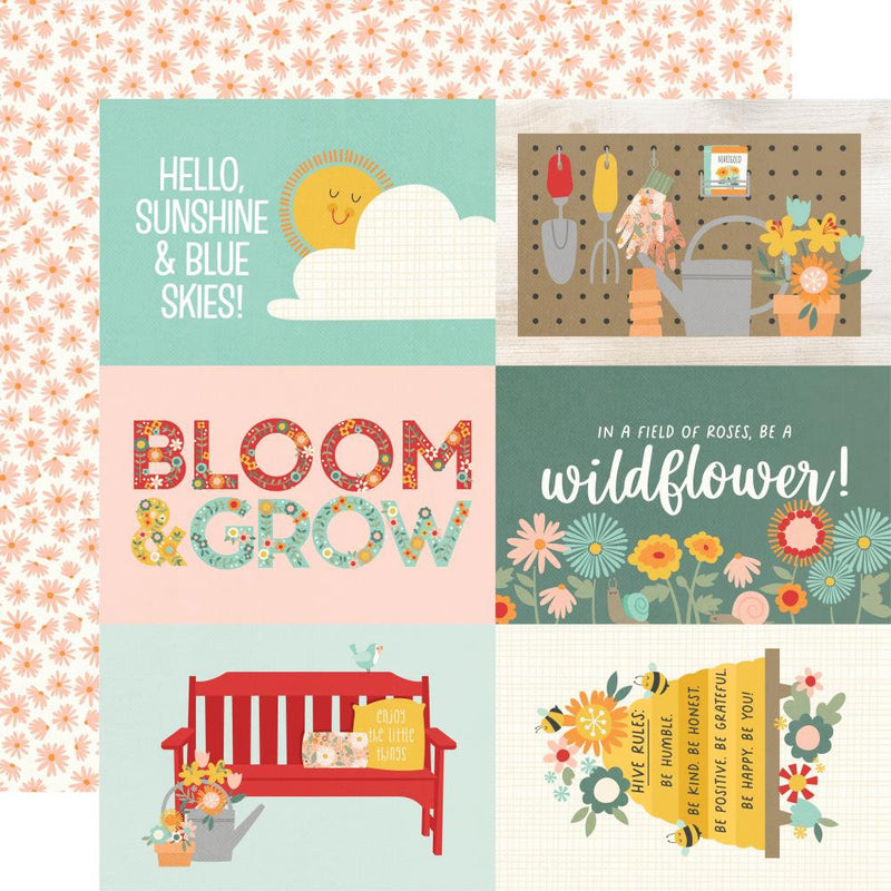 Simple Stories - Full Bloom - 12X12 - 4X6 Elements