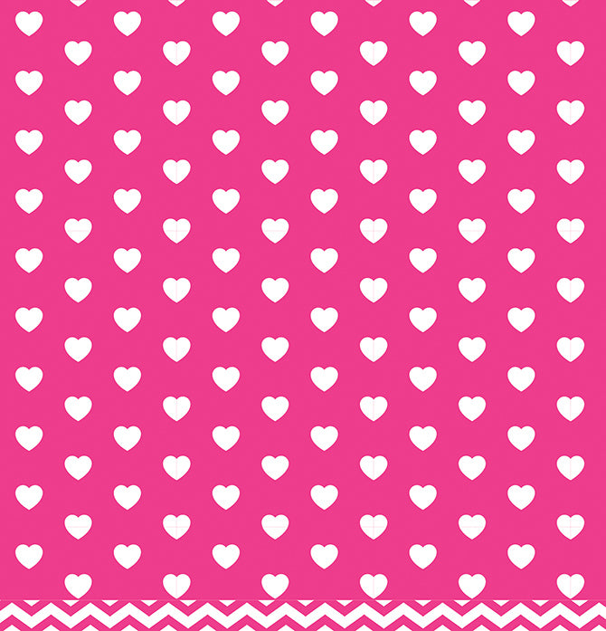 12X12 PATTERNED PAPER Pink Chevron