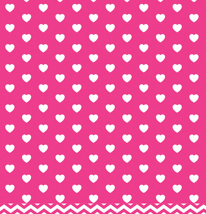 12X12 PATTERNED PAPER Pink Chevron