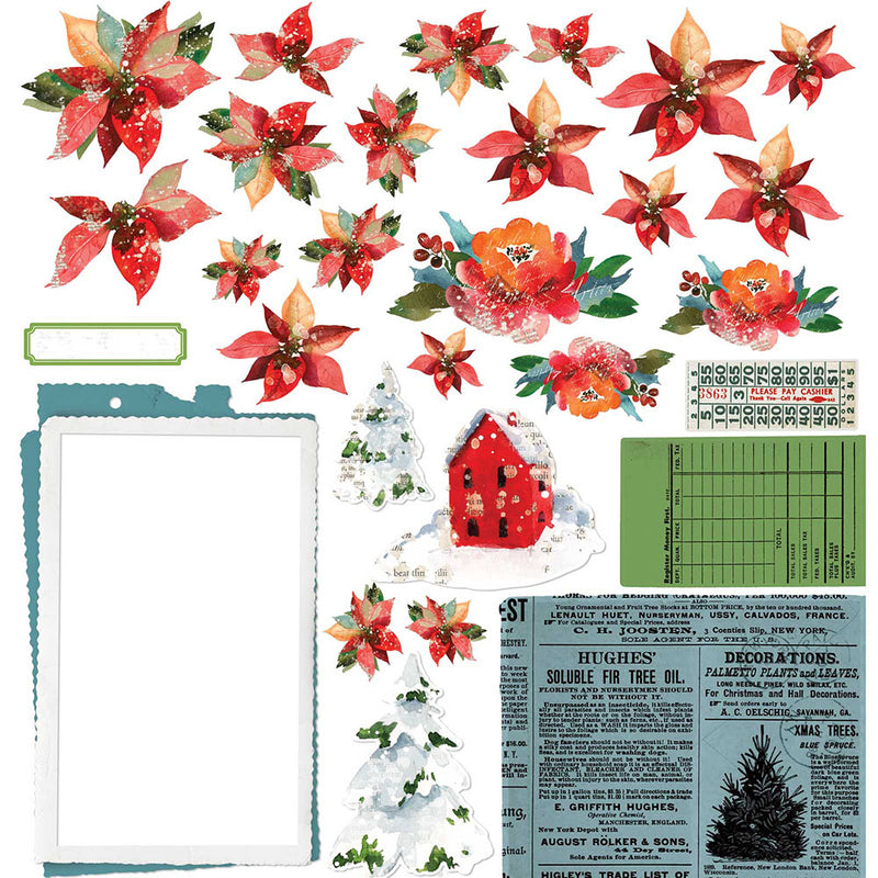 49 and Market - ARToptions Holiday Wishes - 12 x 12 Collection Pack