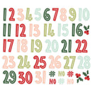 Simple Stories - Baking Spirits Bright - Ephemera - Bits and Pieces - Numbers