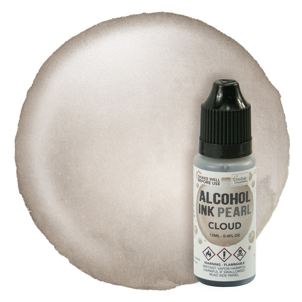 Couture Creations - Alcohol Ink 12ml - Smoulder / Cloud Pearl