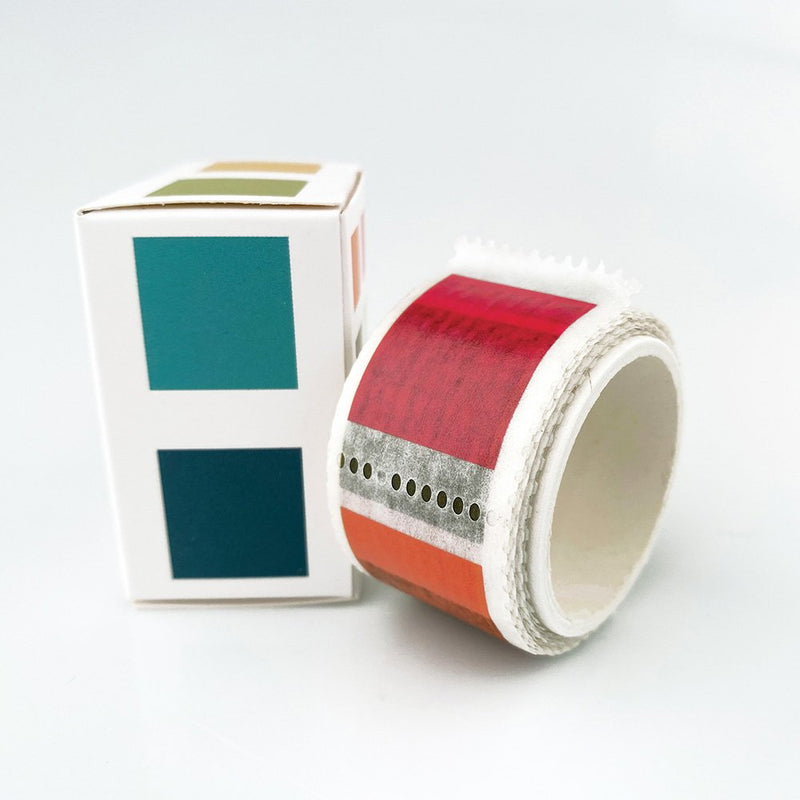 49 and Market - Spectrum Sherbet - Washi Tape - Insta Postage Stamp