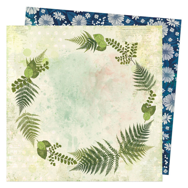 VICKI BOUTIN - FERNWOOD - 12 X 12 PATTERNED PAPER - GATHER