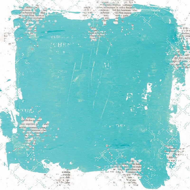 49 and Market - Spectrum Sherbet - 12 x 12 - Solid - Blue Raspberry