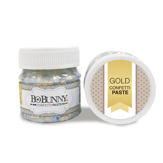 Bo Bunny - Gold - Confetti Paste