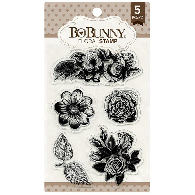 BO BUNNY - Floral Stamp