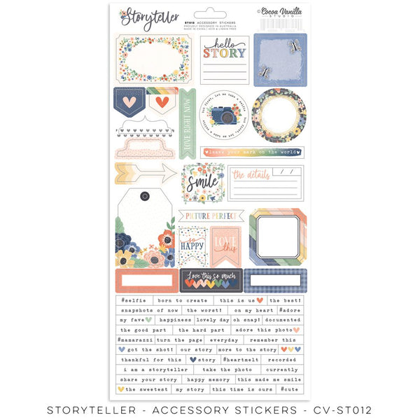 Cocoa Vanilla Studio - Storyteller - Accessory Stickers