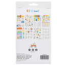 Pebbles - Kid at Heart - STICKER BOOK - IRIDESCENT FOIL - 8 SHEETS