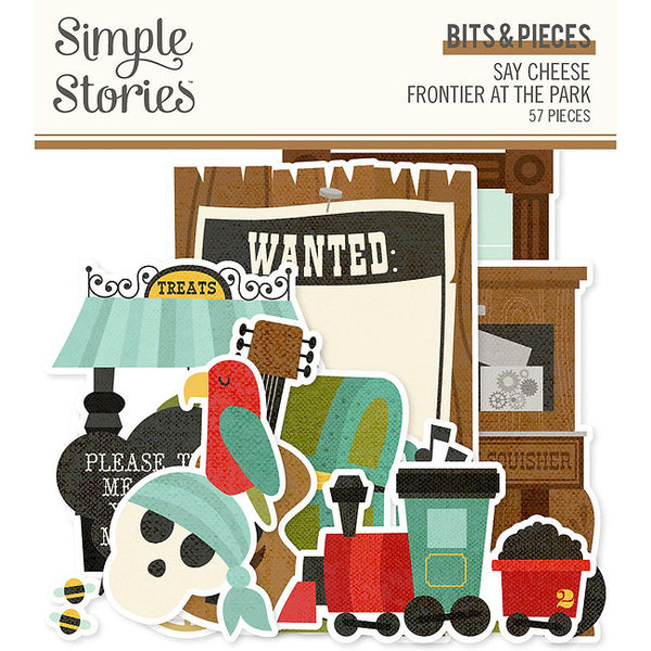 Simple Stories - Say Cheese Frontier At the Park - Ephemera - Bits and Pieces