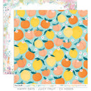 Cocoa Vanilla Studio - Happy Days - Double-Sided 12″x12″ Paper - Juicy Fruit