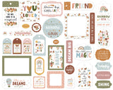 Echo Park - Dream Big Little Girl - Frames & Tags