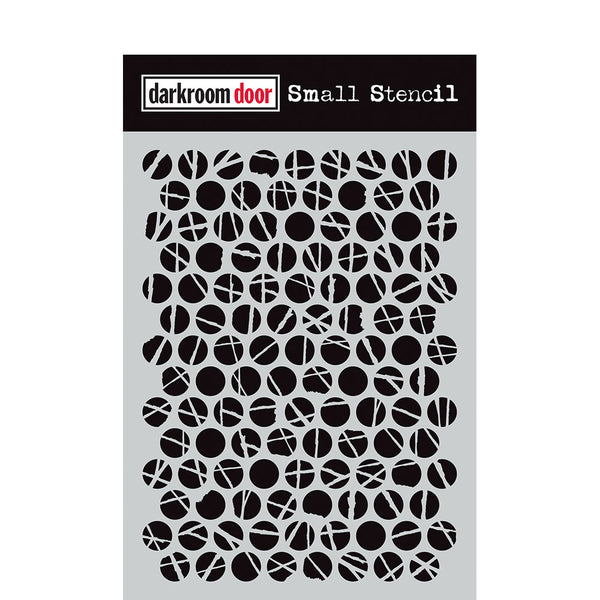 Darkroom Door - Small Stencil - Polka Dots