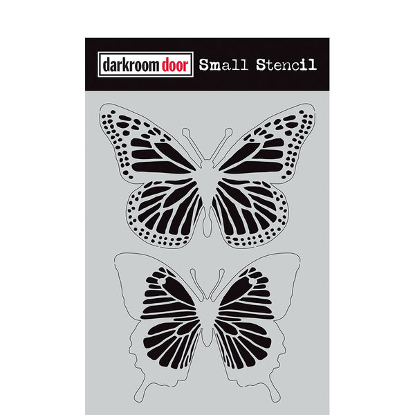 Darkroom Door - Small Stencil - Butterflies