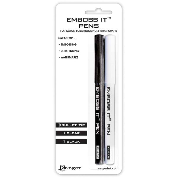 Ranger - Emboss It Pens - Black/Clear