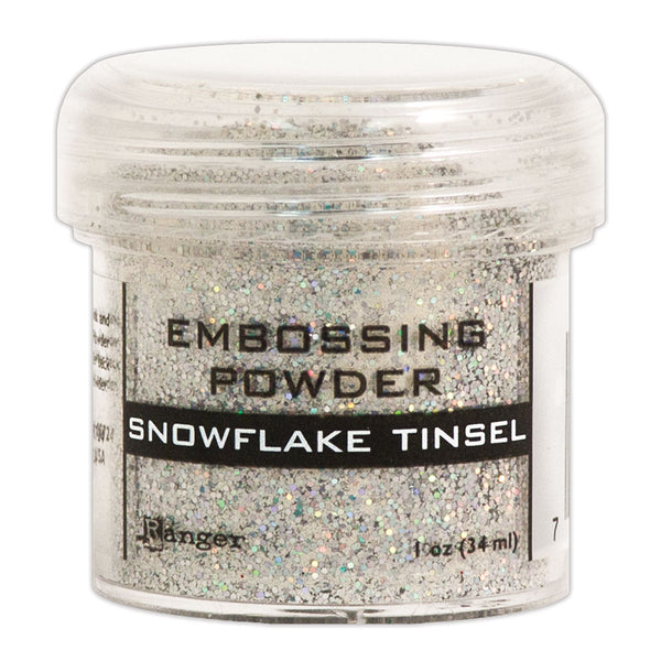 Ranger - Embossing Powder - Snowflake Tinsel