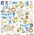 Mintay Papers - Mediterranean Heaven - 12"x12" Double-sided Patterned Paper - 9