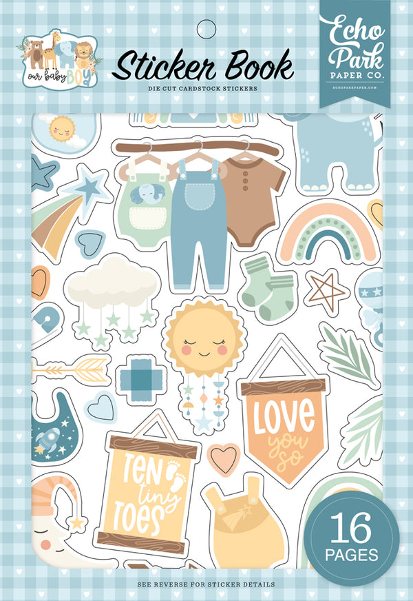Echo Park - Our Baby Boy - Sticker Book
