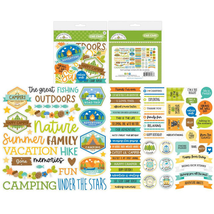 Doodlebug Design - Great Outdoors Chit Chat