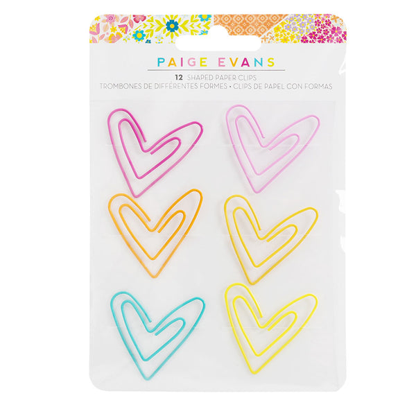 Paige Evans - Splendid - Heart Shaped Paper Clips
